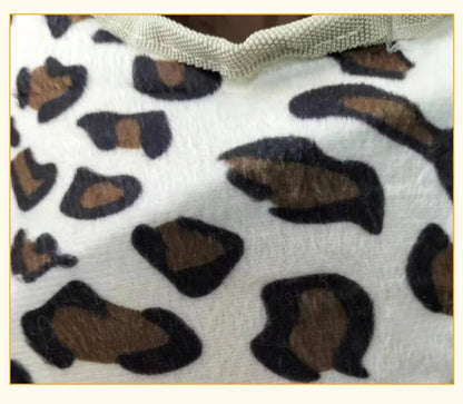 Perfect Cat Tunnel Leopard Print Crinkly 2 Ways Fun Pet Tunnel Kitten Play Toy Collapsible Rabbit Toys Cat Products