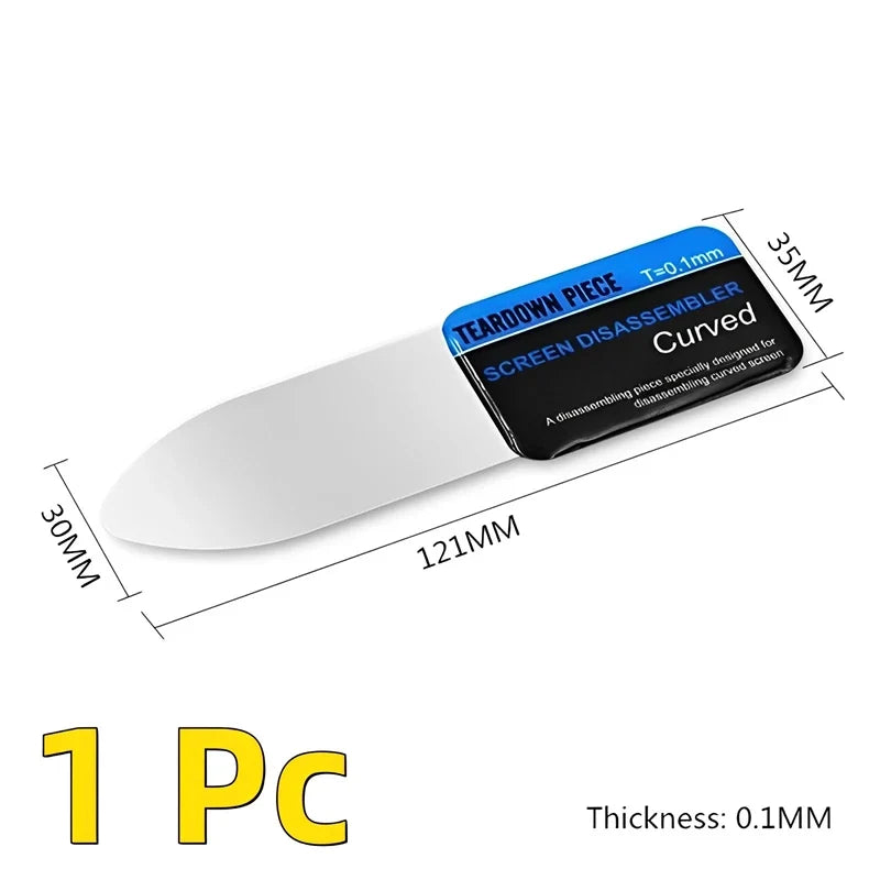 Ultra Thin Phone Opening Pry Tools | Curved LCD Spudger Set