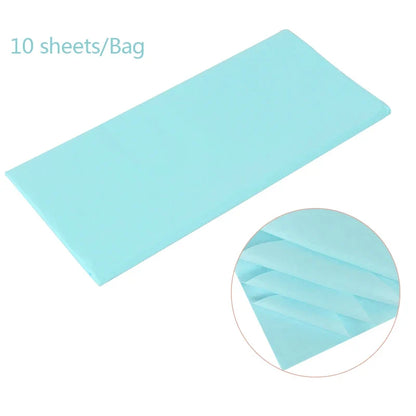 10pcs Unbleached Flower Wrapping Tissue Paper | 65x50cm Wedding Party Gift Wrap