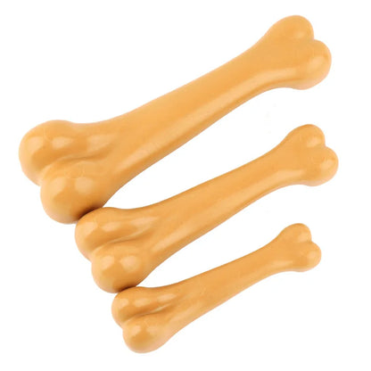Dog Bone Chews Toys Nearly Indestructible Natural Non-Toxic Anti-Bite Puppy Toys For Small Medium Large Dog Pet Training Toys