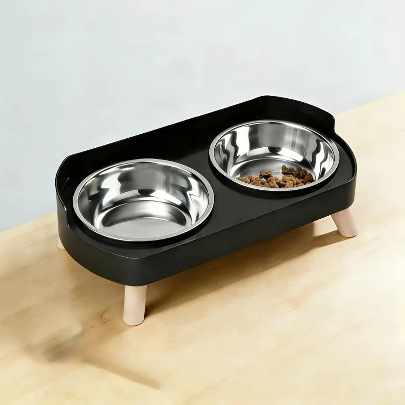 1 PCS Elevated Pet Bowl Set Featuring a Combination of Cat and Small Dog Food Bowls Water Bowls Protect Neck Prevent Vomiting