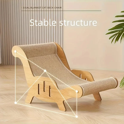 Sisal Cat Scratching Pad Reusable Cat Scratcher Cat Scratch Bed Nest for Pet Sleeping Playing Grinding Small Medium Large Cats