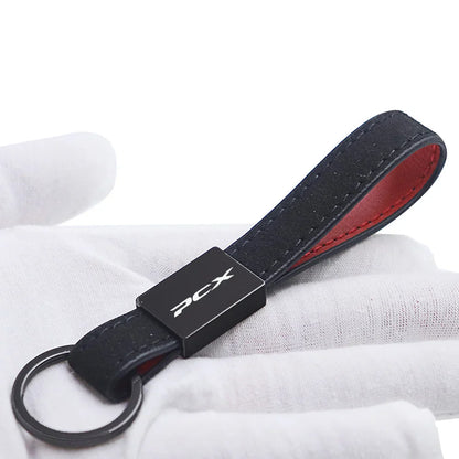 PCX Motorcycle Keychain | Leather Key Ring for Honda PCX125 PCX150 PCX160