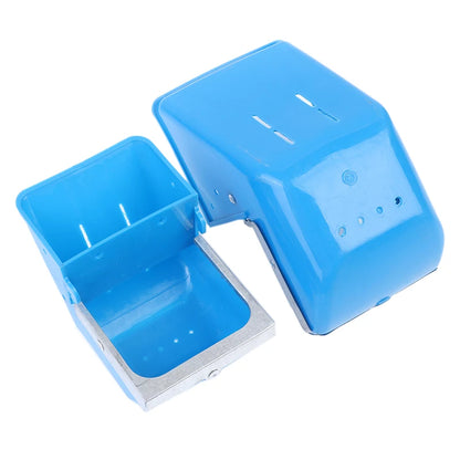 1PC Rabbit Feed Box Hopper Rabbit Cage Rabbit Animal Anti Pickling Feed Trough Rabbits Feeders Food Box Farm Garden Convenient