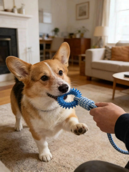 Dog Chew Toy Pet Tug Toy, Pet Interactive Training Toy for Small and Medium Dogs, Inside the room Training toy