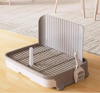 Pet-specific Training Toilet Indoor Pet Cleaning Products Anti-stepping Plastic Dog Pee Pad Holder Removable Net Reusable Tray