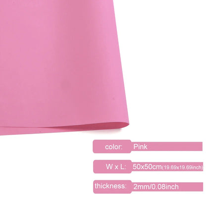 Colorful EVA Foam Sheets 2mm | 50x50cm Craft Foam Paper for DIY Projects