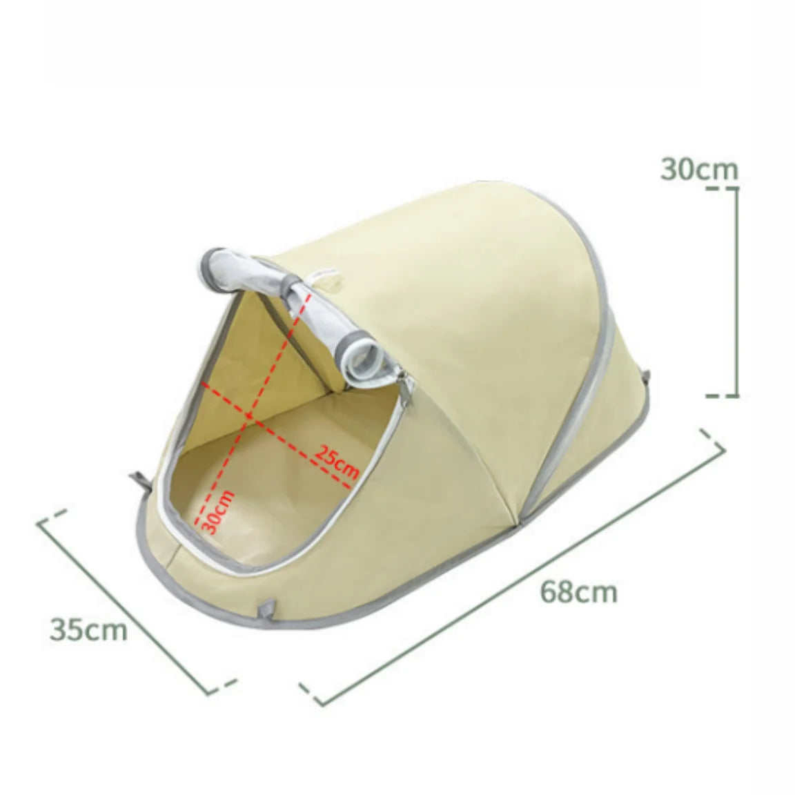 Portable Foldable Pet Tent House Breathable Mesh Dog Cat Bed Waterproof Oxford Puppy Kennel Indoor Outdoor Camping Sunproof Smal