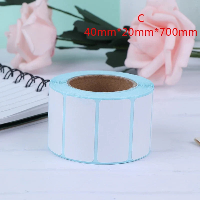 700pcs/Roll Adhesive Thermal Labels for Price Labeling | Direct Print