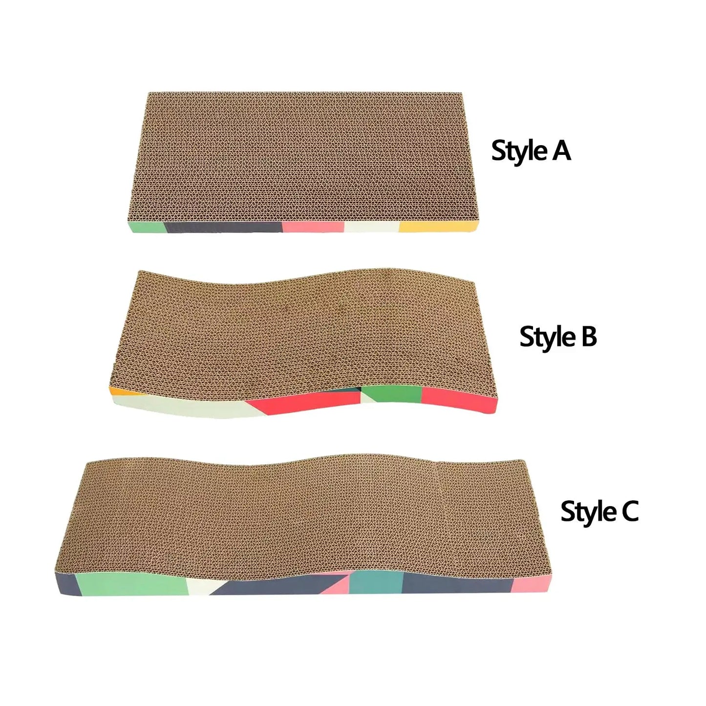 Cat Scratchers Cardboard Cat Scratching Board Durable Grind Claws Corrugated Paper Pets Sofa for Indoor Cats Kittens 고양이 스크래처