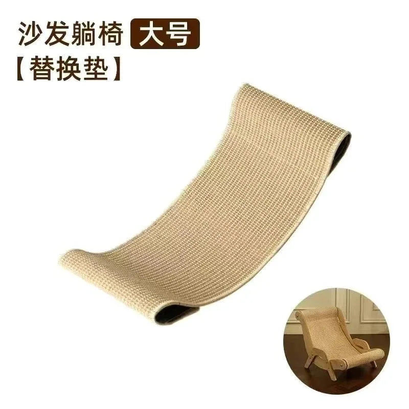 Sisal Cat Scratching Pad Reusable Cat Scratcher Cat Scratch Bed Nest for Pet Sleeping Playing Grinding Small Medium Large Cats