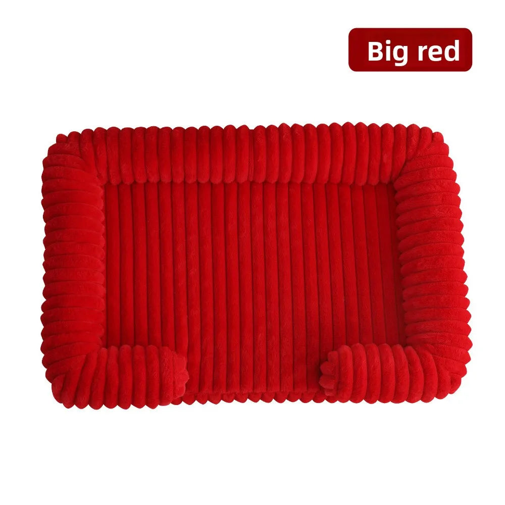 Dog Bed for Winter Puppy Bed Warm Sofa Pets Products Small Cats Mat Pet Supplies Large Baskets Beds Dogs Medium Kennel Big Home