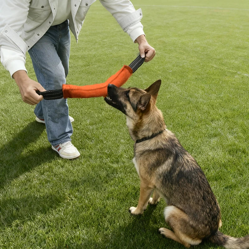 Dog Tug Toy Jute Bite Pillow Durable Training Equipment Interactive Training Toys For Large And Small Dogs