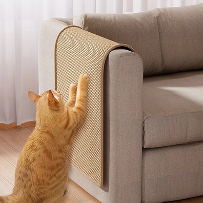 Durable Sisal Cat Scratch Pads, Cat Wall Pads, Sofa Claw Grinding Pads, Scratch Board Wall Stickers Cat Pet Toys Pet Accessories