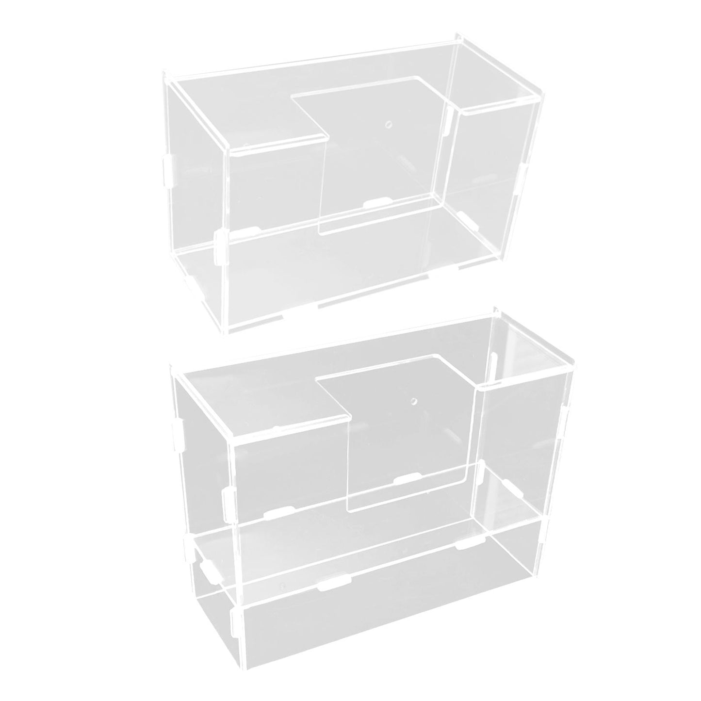Rabbit Hay Feeder Acrylic Convenient Practical Transparent Food Containers for Gerbils Pigeons Chinchilla Ferret Supplies