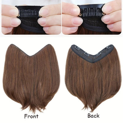 Clip In Hair Pieces for Volume | Straight Synthetic Hair Extensions for Women