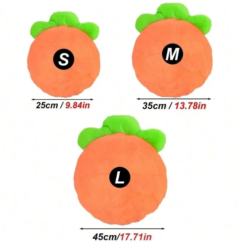 1PC Warm Carrot Shaped Rabbit Mat Soft Breathable Cute Sofa Mat for Pet Small Animal Hamster Rabbit Puppy Kitty Sleeping Bed Mat