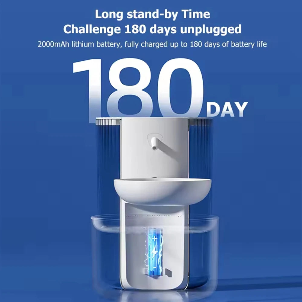 Pet Intelligent Water Dispenser, Clean And Dirty Separation, Dumping Type, Automatic Water Dispenser For Cats, Large Capacity