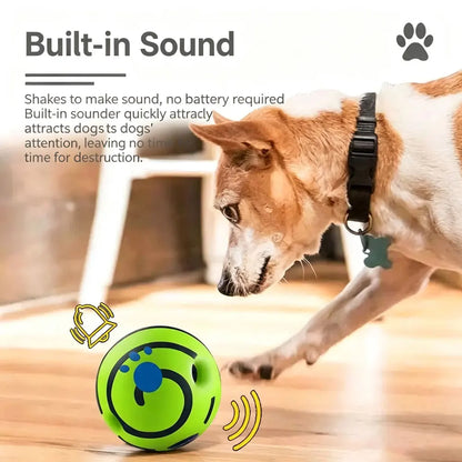 Medium-sized And Large-sized Dogs' Sounding Toys Are Boredom-relieving Artifacts, And Dogs' Self-raising Sounding Balls Are Resi
