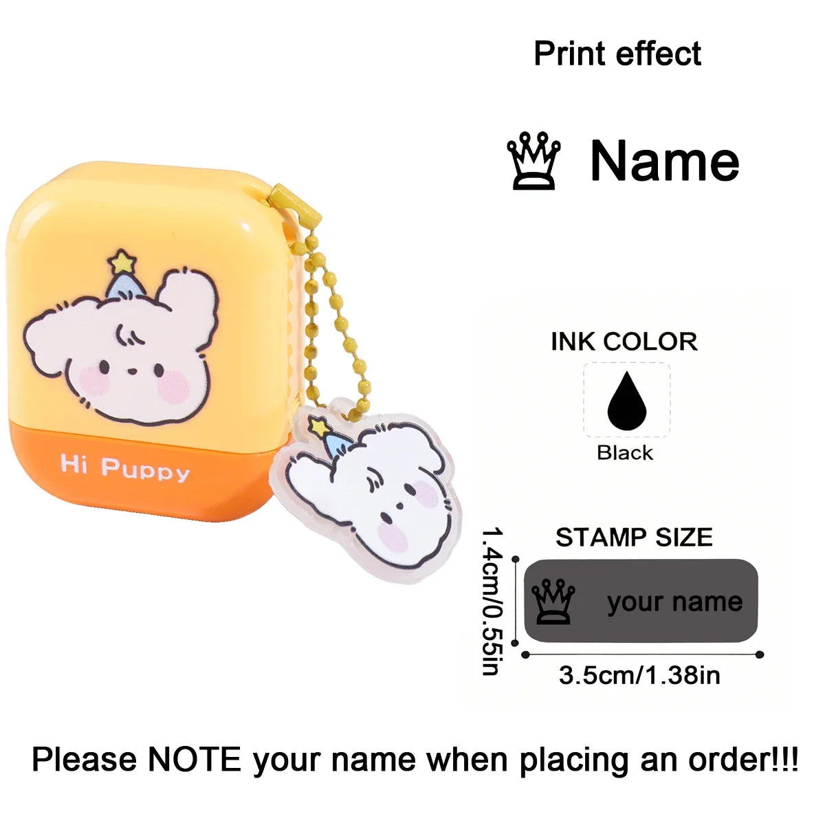 Custom Name Stamp for Clothes and School Uniforms | Personalized Belongings Marker