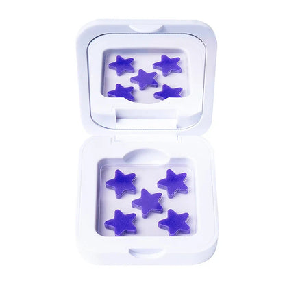 Star Shaped Hydrocolloid Acne Patches | Invisible Pimple Stickers with Mirror