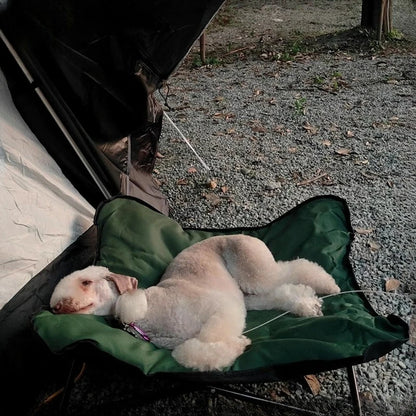 Outdoor Camping Foldable Pet Bed Comfortable Detachable Pads Waterproof Bite Resistant Portable Kennel for Cats and Dogs