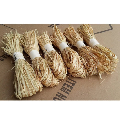 Natural Raffia Straw Rope | Wedding Gift Packing & Party Decoration Supply