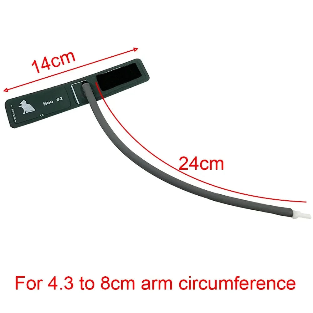 Pet Monitors For Animal Use Blood Pressure Monitors TPU Nylon Cuff Without Capsule Animal Blood Pressure Cuff NO.1-NO.5