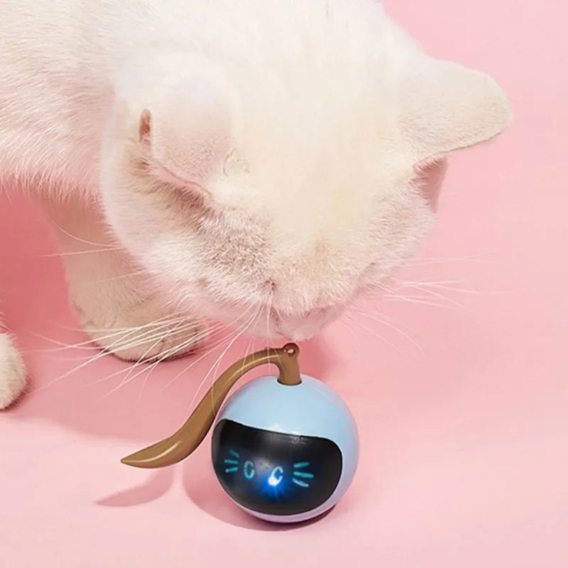 Cat Training Sounds Smart Cat Toys Interactive Ball Toys Dog  Squeaks Dog Cat Play Gravity Ball