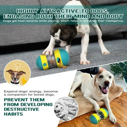 Dog Toys Increase Intelligence Elliptical Track Rolling Ball Leaky Food Develop Good Habits Sturdy Durable Interactive Pet Toys