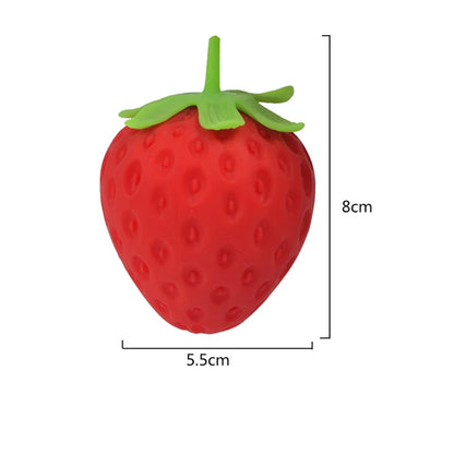 Strawberry Squishy Toy | Slow Rising Stress Relief Fidget for Kids and Adults