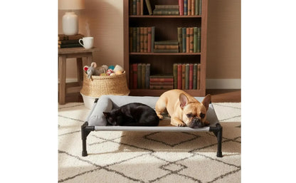 Elevated Pet Bed All-Sekkon Use Raised Dog and Cat Bed Pet Cot Moisture-Resistant Easy to Clean for Dogs, Travel, Patio