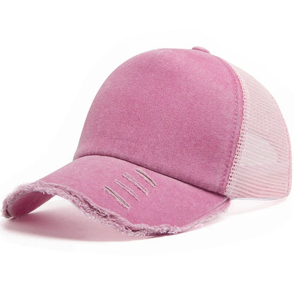 Mesh Baseball Cap for Summer | Lightweight Unisex Snapback Hat