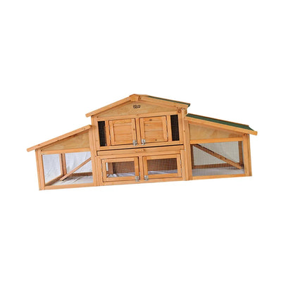 Customized Waterproof Wooden Pet Animal House Cheap Rabbit Cage Wood Rabbits Cages Hutch
