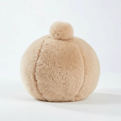 Bite Resistant Rabbit Soothing Ball Simulated Rabbit Buttocks Plush Pet Chewable Ball Comfortable Soft Rabbit Venting Ball