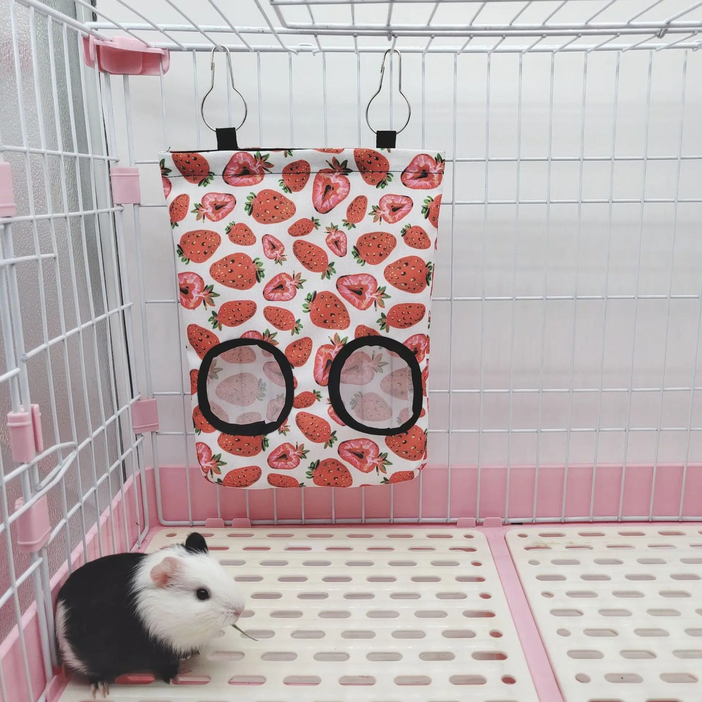 Rabbit Hay Bag Hay Dispenser For Guinea Pig Chinchilla Food House For Hay Guinea Pigs Feeder Hay Bag For Rabbits Pet Products