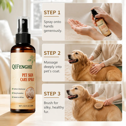 Pet Skin Care Spray Instantly Soothe Skin Moisturize Fur Turn Dry Dull Coat Soft Silky For All Cats And Dogs