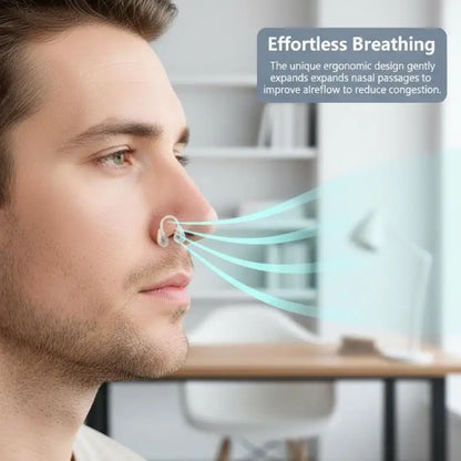 Silicone Anti Snore Nose Clip | Nasal Dilator for Better Sleep