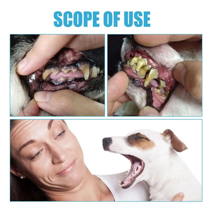Pet Toothpaste for Cats & Dogs,Daily Oral Care Paste to Freshen Breath & Reduce Soft Plaque Buildup,Gentle Pet Dental Care Paste