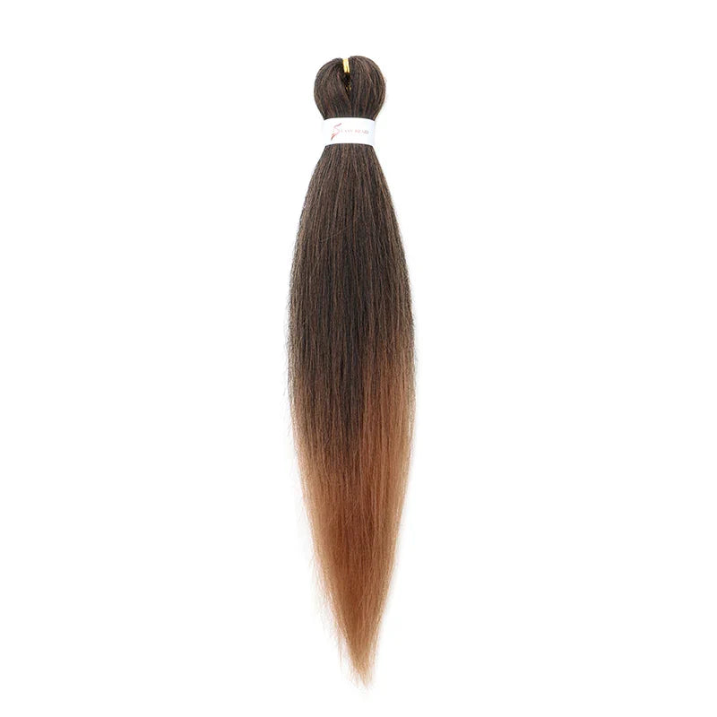20 Inch Pre Stretched Braiding Hair | Yaki Straight Ombre EZ Braid for Black Women