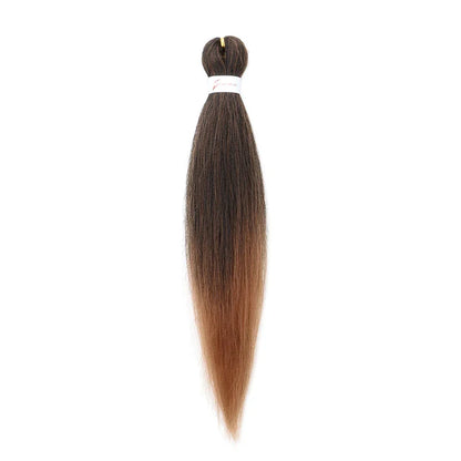 20 Inch Pre Stretched Braiding Hair | Yaki Straight Ombre EZ Braid for Black Women
