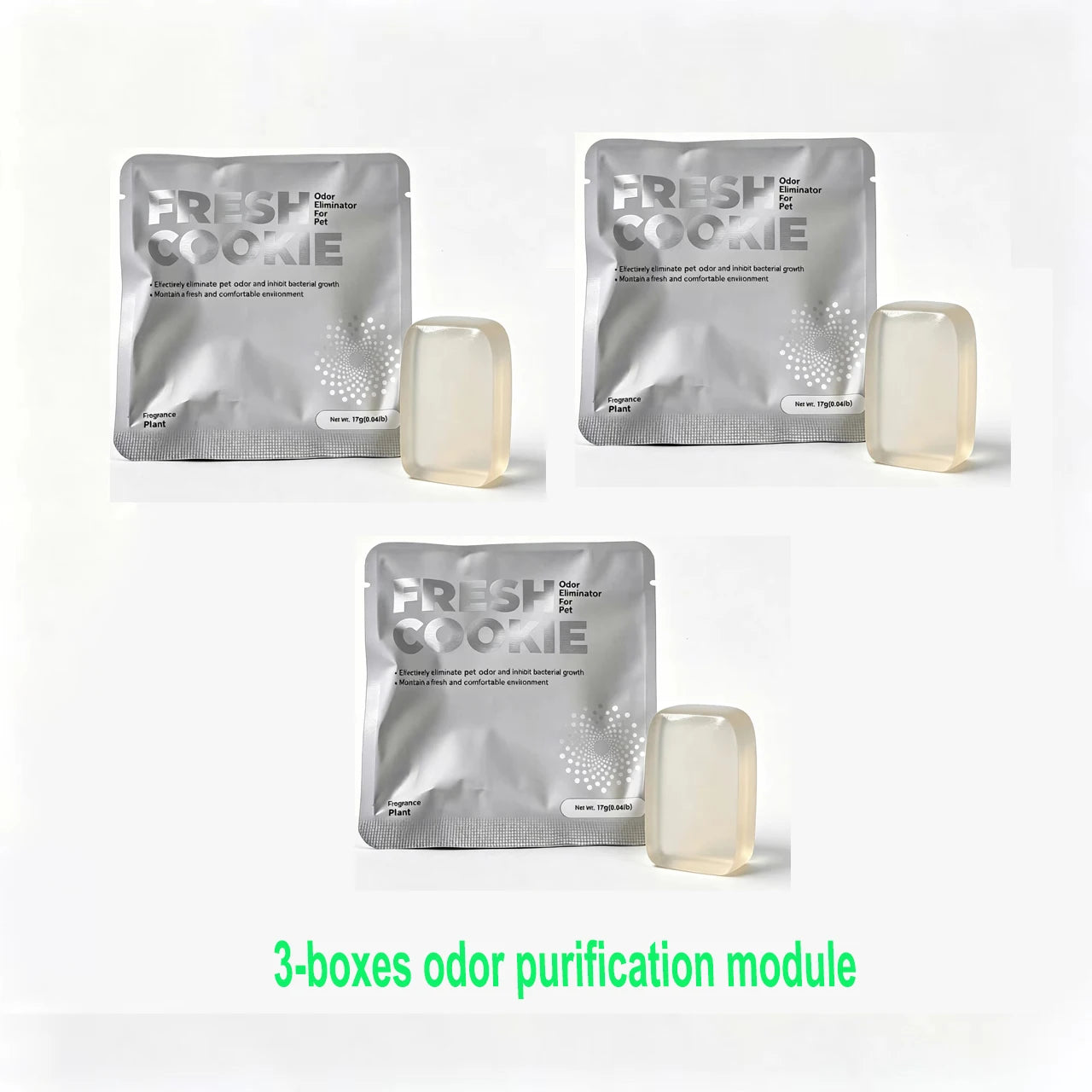 3 Pack Pet Odor Deodorant Gel Compatible With Tonepie P1 TI PRO/TI+M Cat Automatic Litter Box Orders Purchased After12 23 2025