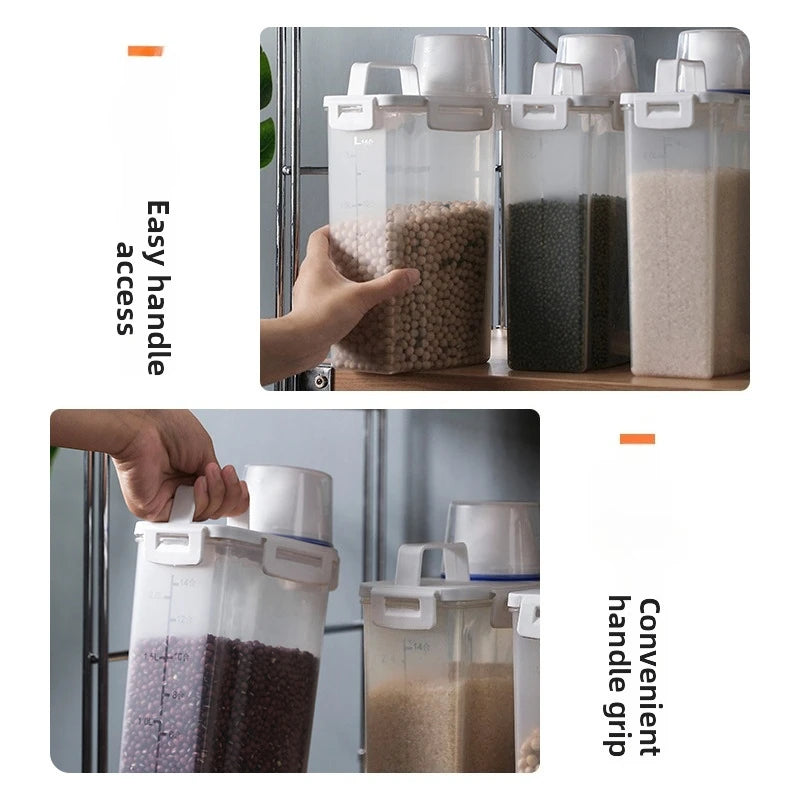 Premium Pet Food Storage Container with Airtight Seal - Durable, Large Capacity, Easy Clean & Stylish Design for Dogs & Cats