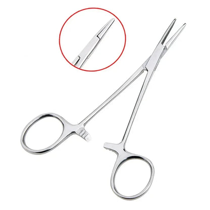 Stainless Steel Hemostatic Forceps | Multi-Purpose Surgical Clips and Mosquito Pliers