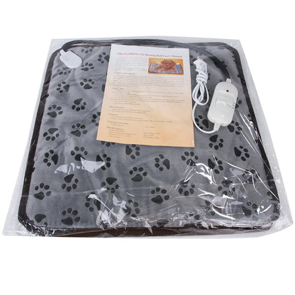 Pet Electric Heating Pad For Dogs And Cats Adjustable Heating Pad Pet Electric Warm Mat Bed Waterproof Bite-resistant Wire