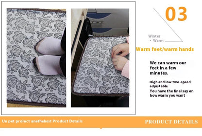 Pet Electric Blanket, Waterproof, Bite-Proof, Wear-Resistant, Adjustable Constant Temperature, US, Australian, European Dog Pad