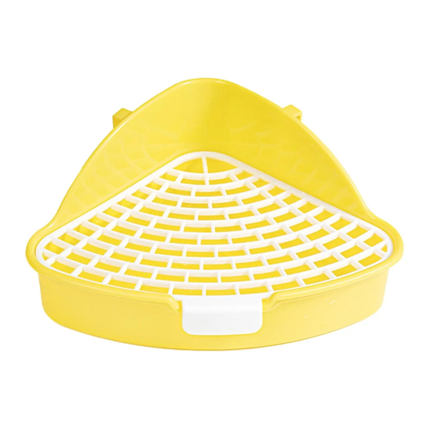 Rabbit Litter Pan Pets Toilet Small Animal Potty Trainer Easy to Clean for Small Animals Bunny Hamster Chinchillas Ferrets