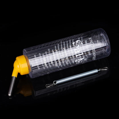 500Ml Rabbit Water Dispenser Hanging Water Bottle Ball Bearing Water Bottle Dispenser Hamster Feeder Hanging On The Pet Cage