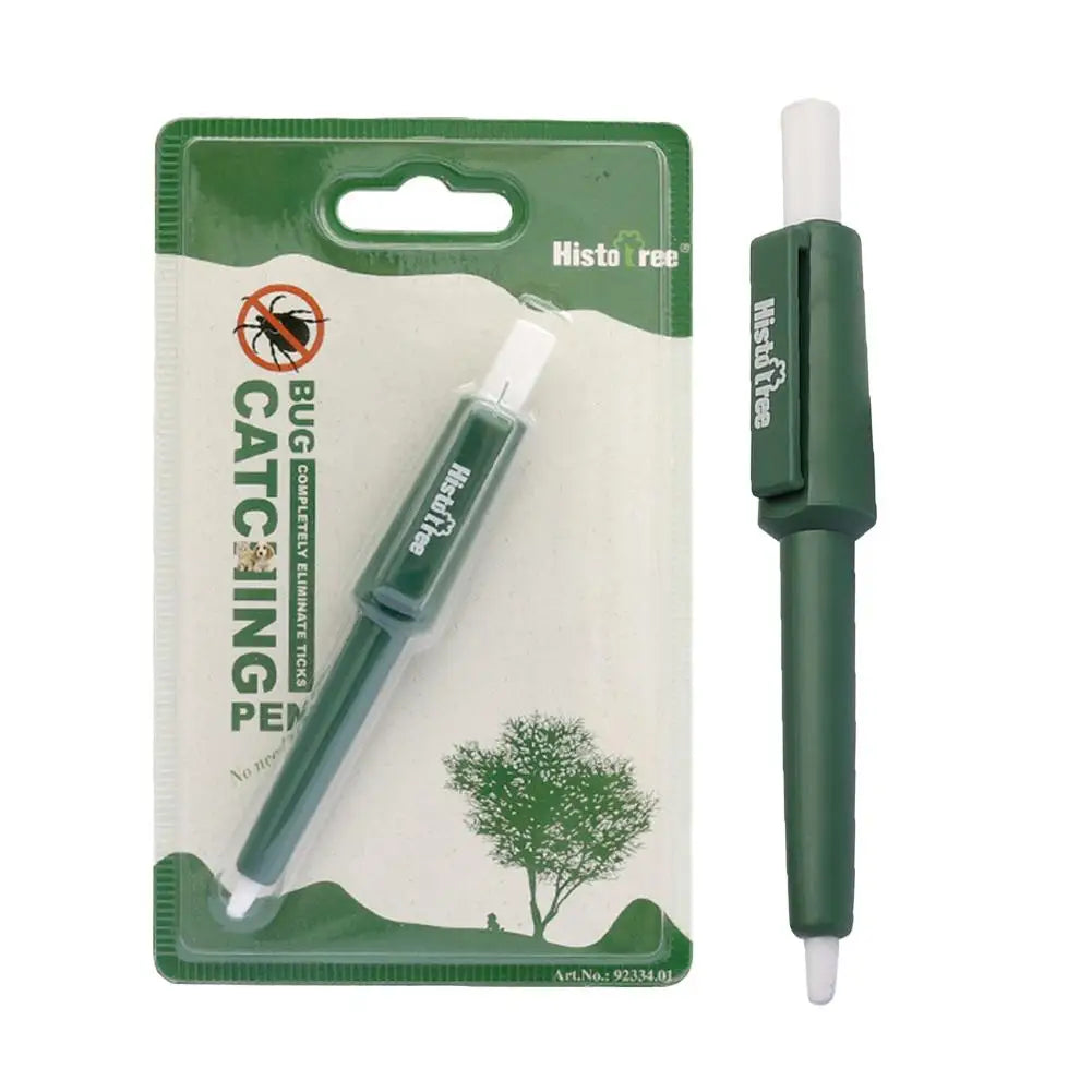 1 Pc Pet Tick Remover Tool Durable Family Pet Flea Control Waterproof Portable Rustproof Tick Removal Pen For Cat Dog And Humans