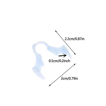 Silicone Anti Snoring Nose Clip | Nasal Dilator for Better Sleep